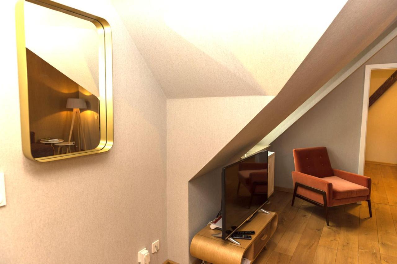 Apartmenthaus Am Dom Junior Suite Mit Parkplatz Zwickau Luaran gambar